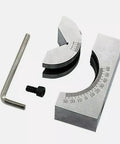 Adjustable Precision Angle Block 0-60 Degree, AP25 V-Block Gauge With Hex Wrench, heavy duty steel tool for machining.