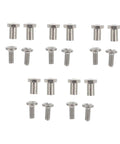 Assorted replacement screws from Eyewear Repair Kit With Replacement Screws For Glasses Sunglasses And Wire Frame Eyewear