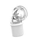 All In One Accessory Kit For Nasal And Pillow Masks With Elbow Head Strap And Soft Wraps One Size Fits All For A Quieter, Cozier Sleep Experience All Night, clear elbow piece