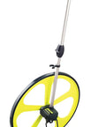 Pro Grade Measuring Wheel 19 Inch Diameter For Fast Accurate Distance Tracking On Jobsites Durable Build Large Readout