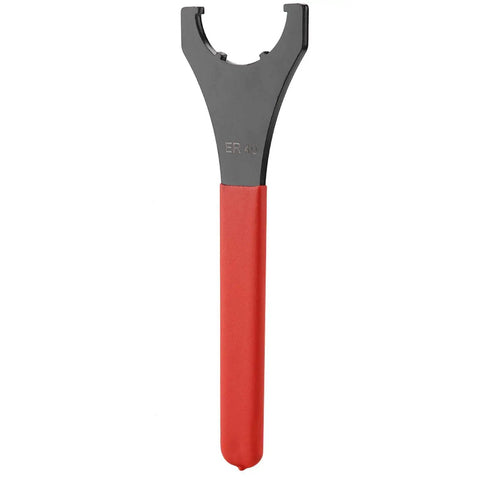 58Mm Opening ER40 Collet Chuck Wrench Handy Pro Grade Spanner for lathe and CNC milling chucks with red handle for ER40UM nuts.
