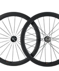Dope Carbon Fixed Gear Wheelset 700c Clincher With Novatec Hub 165-166, Toray T700 Rim, lightweight rims with aero build shown