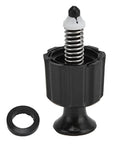Pro Grade Explosion Proof Pressure Release Valve For Backpack Sprayers, Automatic Safety Valve Accessory In PP, Black Finish