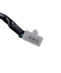Connector view of 12 Volt Black Headlight Assembly Replacement For Baja Mini Bike MB200 With 35 Watt Bulb Included Easy Bolt On Fit