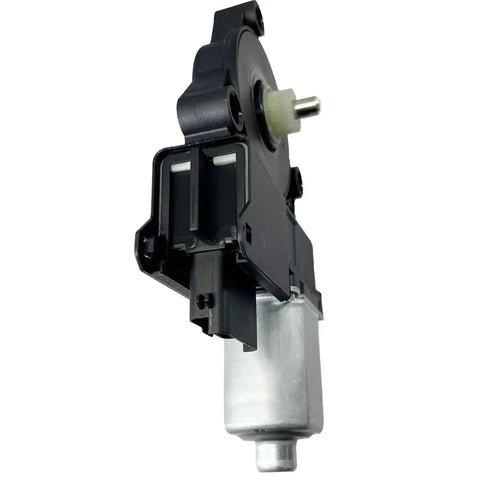Front Left Driver Door Power Window Motor For Hyundai Tucson 2016 2017 2018 2019 2020 2021 82450D3010 Direct Replacement Durable ABS Plastic Easy Install silver and black electric motor with gear shaft