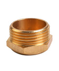 Sintered Bronze Pneumatic Exhaust Muffler 1/8 NPT Male Air Silencer Fitting Pack Of 3 close-up, brass body, threaded design.
