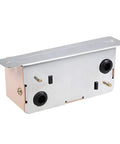 Heavy Duty Push Button Switch On Off For Industrial Sewing Machines And Clutch Motors with 5mm Mount Holes, back view