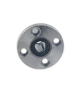 10mm Flange Linear Bearing LMF10UU For 3D Printer And CNC Rod Systems, Smooth Low Friction Guidance For Precise Motion, Durable High Quality Component With Easy Install And Long Life For Reliable Linear Travel; front view