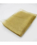 Brass Woven Wire Mesh 20 To 200 Mesh, 100 Cm By 50 Cm Sheet, for EMI Shielding and Crafting Applications, folded view