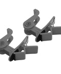 Workhorse 2 Pack Table Clamp Tape Dispenser With Rock Solid Non Slip Grip And 360 Degree Rotating Cutter No Sweat Setup For Home Office Workshop Shipping Grey, gray clamp tape dispensers.