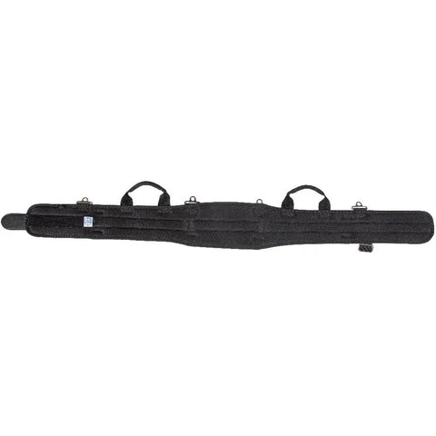 Tradesman Pro Modular Trimming Pouch with Belt Clip, top view, 1680D ballistic weave, Click Lock System, eight pockets, worksite ready