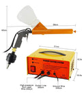 Pro Grade Electrostatic Powder Coating System With Spray Gun, Foot Switch, Power Source, Three Nozzles, Two Powder Cups, Control Box