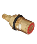 Replacement Faucet Cartridge With Ceramic Disc For Double Handle Kitchen And Bathroom Taps Quarter Turn Operation Three Quarter Inch BSP Thread 20 Spline