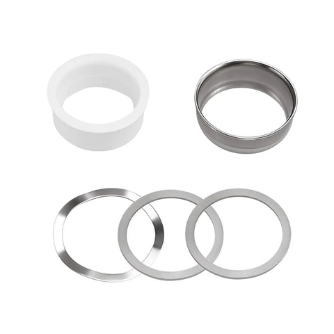 Outboard Water Pump Drive Shaft Collar Spacer And Washers Kit For Yamaha Two Stroke 115HP To 300HP visible parts metal and plastic