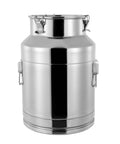 Built Tough 304 Stainless Steel Bulk Pantry Barrel With Secure Locking Lid For Storing Rice Flour Sugar Grains Coffee Beans