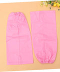Top Shelf Waterproof Leg Warmers For Kids And Teens Fly Gaiters in pink, lightweight nylon, designed to keep pants dry.