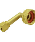 Universal Dishwasher Installation Kit With 6 Foot Stainless Steel Hose And Burst Proof Water Supply Line brass compression adapter