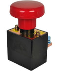 96V 250A Emergency Stop Switch ED250B-1 ZJK-250 with red mushroom head pushbutton for electric forklifts.