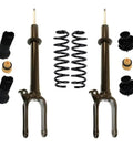 Front Shock Struts And Coil Spring Kit With Strut Mounts For Mercedes Benz W164 Ml Class parts including struts and springs.