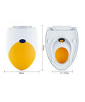 Ultra Premium Duroplast D Shaped Toilet Seat With Dead Quiet Slow Close Hinges And Quick Swap Top Fix Brackets, 47cm x 36cm.