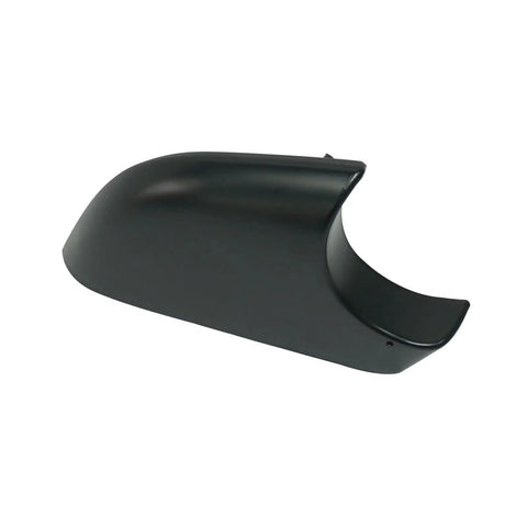 Top Notch Right Side Rearview Mirror Lower Cover Cap For Tesla Model 3 2017 Through 2022 in sleek black plastic finish.