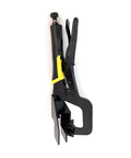 Measurement Tools Portable Woodworking Clip Oblique Hole Locator With Quick Fix Right Angle Clamp Tool in black metal and plastic
