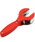 Ratcheting Pipe Cutter With Ergonomic Handle And Included Gloves For Home Plumbing Heavy Duty Metal Build Easy Grip Tubing Tool For Quick Clean Cuts Beginner Friendly DIY Must Have