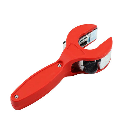 Ratcheting Pipe Cutter With Ergonomic Handle And Included Gloves For Home Plumbing Heavy Duty Metal Build Easy Grip Tubing Tool For Quick Clean Cuts Beginner Friendly DIY Must Have