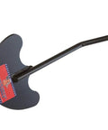 Heavy Duty Sod Lifter With 12 Gauge Steel Head And Fiberglass D Grip Handle Flat Head Spade Shovel For Gardening Digging Edging And Lawn Maintenance Built To Last In The USA, showing close-up of the curved steel head