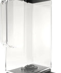 Image of a large clear water reservoir for a Commercial Espresso Machine With Big Water Reservoir Delivers Fresh Coffee Tea And Hot Cocoa In About A Minute Fast Brew For Busy Breakrooms And Easy To Use Office Coffee Maker.