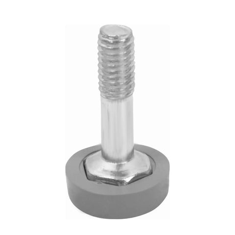 Rock Solid Set Of Four 1 Inch Leveling Feet With Polyethylene Foot Pads For Wire Shelf Systems