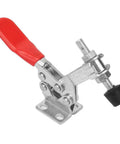 Beefy Heavy Duty Horizontal Toggle Clamp With Galvanized Iron Construction For Quick Rock Solid Hold And Stable Clamping Power