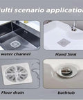 10 Pack 4 Inch Square Disposable Shower Drain Hair Catcher Stickers Solid Mesh Filter For Bathroom Floor And Tub Overflow in various applications.