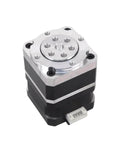 Front view of Speed Reducer Gear Drive For Nema 17 Stepper Motor With Strain Wave Precision And High Efficiency, 60mm form factor