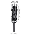 Heavy Duty Reversible Carbide Flush Trim Bit With 32 Mm Cutter And 1/2 Inch Shank, 63.5mm length, designed for precision routing.