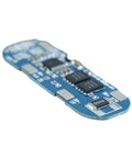 Built Like A Tank Three Series Eight Amp Battery Management Board For 18650 Li Ion Packs side view showcasing components on circuit board.