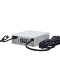 No Sweat 12V UPS Battery Backup With 3600mAh Capacity And All Weather Armor showing front view with output ports and display.