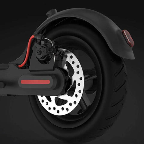 Beefy 9.8 Inch Pneumatic Rear Tire For Electric Scooter With Disc Brake Replacement Wheel Heavy Duty Cushioning
