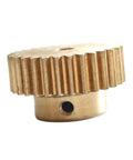 Beefy 0.5 Module Copper Spur Gear 76 Teeth Step Cylindrical Gear With 3mm Bore And 39mm Diameter For Small CNC, Robotics