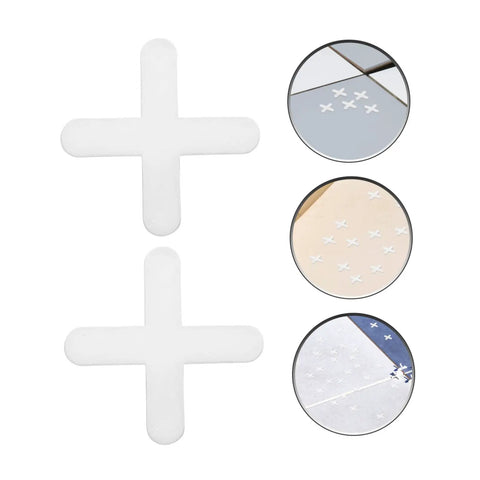 500Pcs Tile Leveling Spacers Set Reusable Cross Shape Tile Alignment Tools For Quick Wall And Floor Tiling Durable 4mm Leveler Spacers