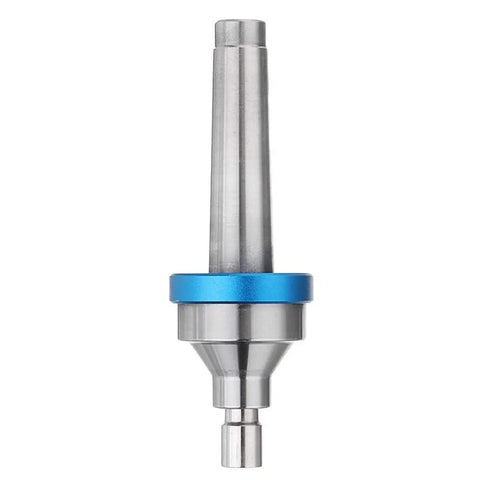 Interchangeable Live Center Pen Mandrel Saver For Woodworking MT2 Morse Taper 2 Shank Tool with blue and steel design