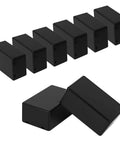 8 Pack Small ABS Plastic Project Box Electrical Enclosure For Power Electronics And Junction Wiring, DIY Friendly Black Compact Case