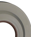 Front Sealing Cover For 6DCT450 Powershift Transmission, Durable Metal Seal Kit With Piston Clutch For 31256845 31256729 1684808 Repair Parts, Prevent Leaks And Smooth Gear Shifts gray metal front seal cover with brown ring