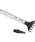 Go-To Prong Chisel Kit With Replaceable Leather Stitching Punch Tools And 10 Attachments For DIY Leather Craft, Carbon Steel Blades