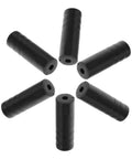 200 Pieces Bike Derailleur Shift And Brake Wire Cable Housing Ferrule End Caps Set For 4mm Shift Cables And 5mm Brake Cables Plastic Protective Caps Durable And Lightweight Includes 100 Derailleur Caps And 100 Brake Caps, black plastic cable end caps