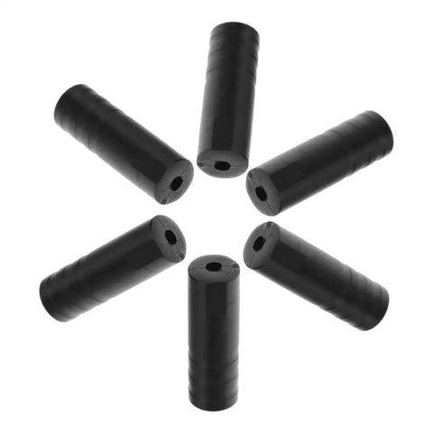 200 Pieces Bike Derailleur Shift And Brake Wire Cable Housing Ferrule End Caps Set For 4mm Shift Cables And 5mm Brake Cables Plastic Protective Caps Durable And Lightweight Includes 100 Derailleur Caps And 100 Brake Caps, black plastic cable end caps