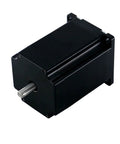 Nema 23 Stepper Motor 8mm Dual Shaft 57HS76 1.8 Degree Beefy Torque For CNC Machines 3D Printers Engraving And Automation Equipment 57x57x76mm Frame Ready To Run black dual-shaft motor