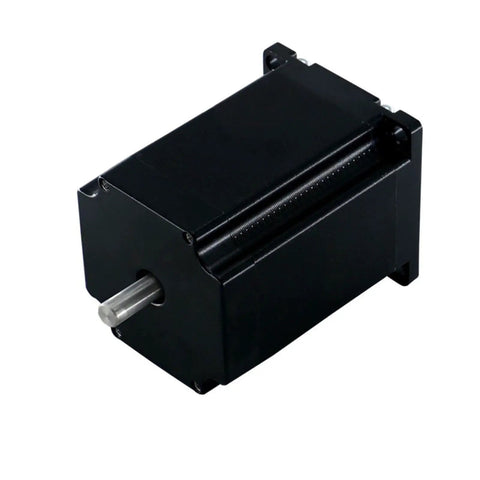 Nema 23 Stepper Motor 8mm Dual Shaft 57HS76 1.8 Degree Beefy Torque For CNC Machines 3D Printers Engraving And Automation Equipment 57x57x76mm Frame Ready To Run black dual-shaft motor