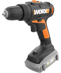 Lightweight 20V Cordless Drill And Driver With 15-Position Clutch, 265 Inch-Pounds Torque, Comfortable Rubber Grip, Power Share Compatible