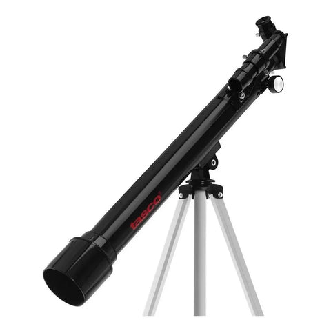 Beginner Friendly 600x50mm Refractor Telescope Kit For Stargazing Folks With Easy Setup on full size aluminum tripod.